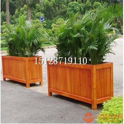 石家庄防腐木花盆 河北实木花盆厂家的绿色艺术选择